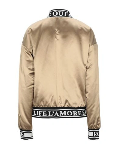 Shop Dolce & Gabbana Jackets In Khaki