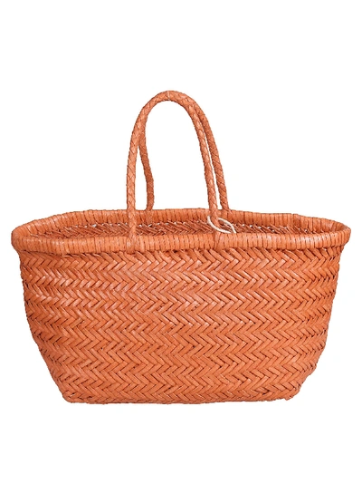 Shop Dragon Diffusion Small Jump Basket Bag In Orange
