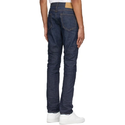 Shop Re/done Indigo Levis Edition Straight Taper Fit Jeans