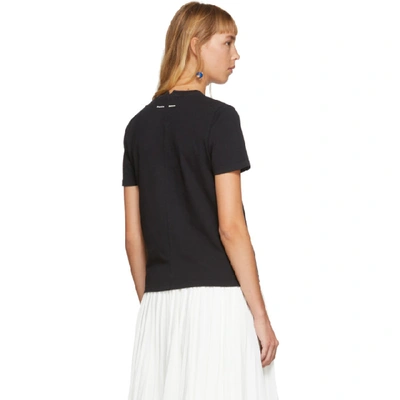 PROENZA SCHOULER 黑色“NEW YORK” T 恤