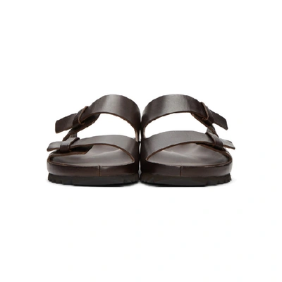 Shop Officine Creative Brown Toscano Agora 2 Sandals In T Moro