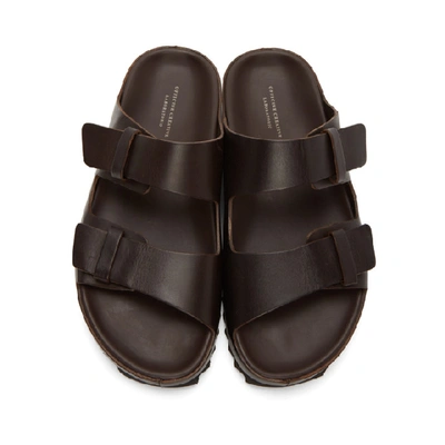 Shop Officine Creative Brown Toscano Agora 2 Sandals In T Moro