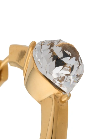 Shop Ambush Crystal Ring Earrings In Gold