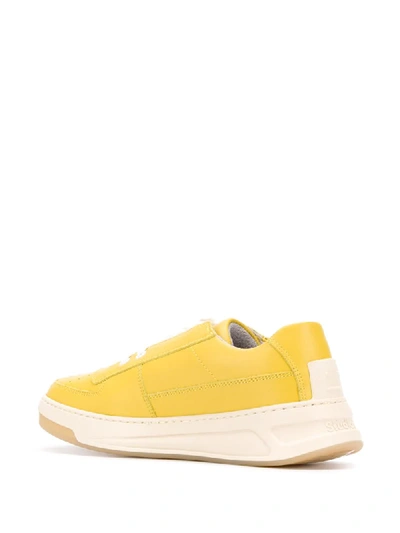 Shop Acne Studios Steffey Low-top Sneakers In Yellow
