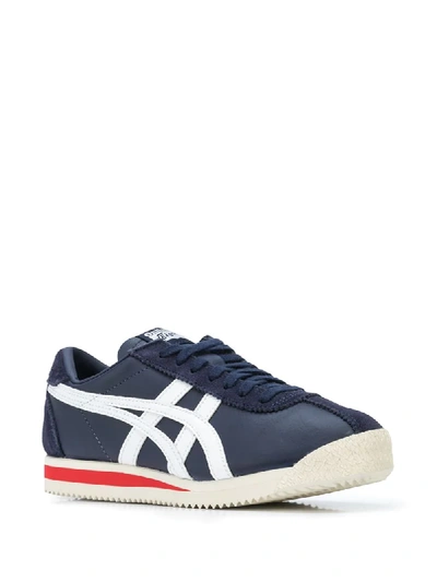 Shop Asics Tiger Corsair Sneakers In Blue