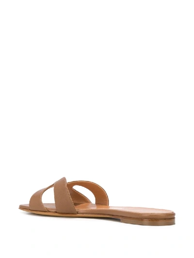 Shop Alexa Wagner Salva Sandals In Brown