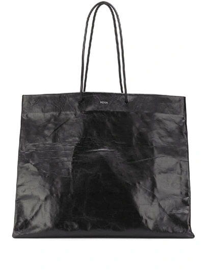 Shop Medea Large Shopping Tote Bag In Black