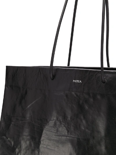 Shop Medea Large Shopping Tote Bag In Black