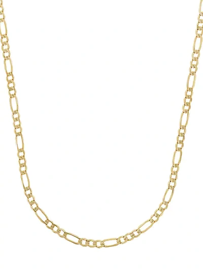 Shop Saks Fifth Avenue 14k Yellow Gold Concave Figaro Link Chain/4.75mm