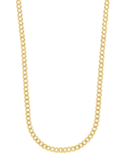 Shop Saks Fifth Avenue 14k Gold Curb Chain Necklace/4.95mm