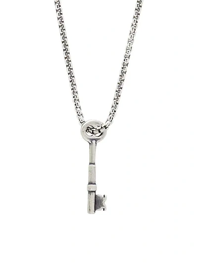 Shop Degs & Sal Sterling Silver Key Pendant Necklace