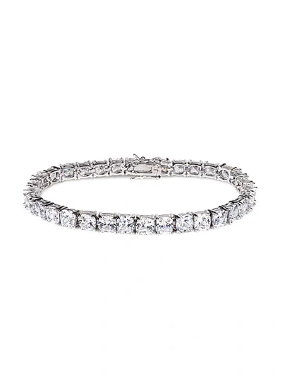 Shop Cz By Kenneth Jay Lane Cushion Cubic Zirconia Tennis Bracelet