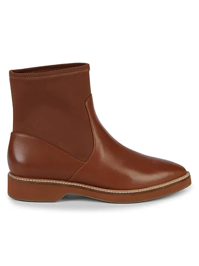 Shop Cole Haan Go-to Leather Chelsea Boots In Bison