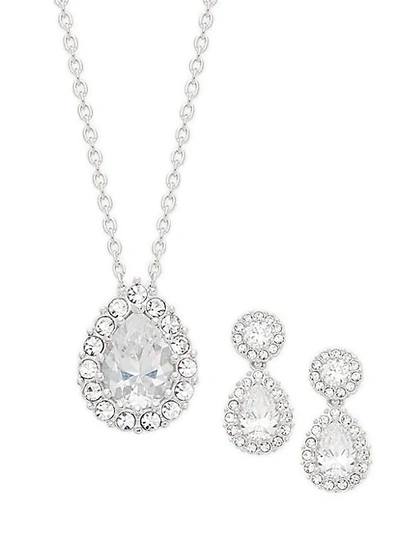 Shop Adriana Orsini Crystal Necklace & Earrings Set