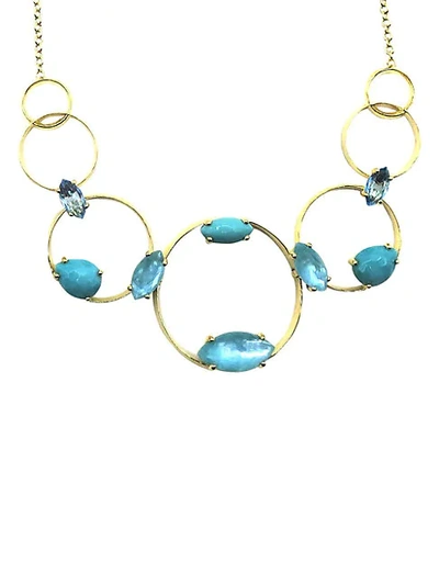 Shop Ippolita 18k Prisma Gold & Multi-stone Collar Necklace