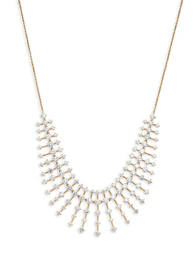 Shop Adriana Orsini Goldtone & Crystal Spiral Statement Necklace