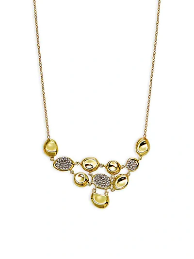 Shop Ippolita 18k Yellow Gold & Diamond Bib Necklace