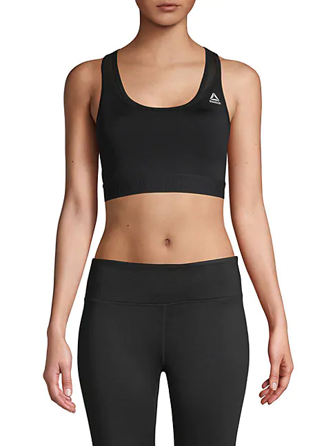 reebok racerback sports bra