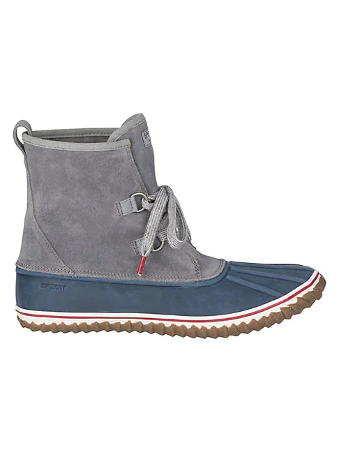 navy sperry boots