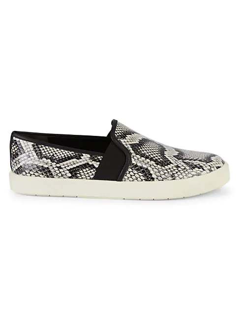 vince snakeskin sneakers