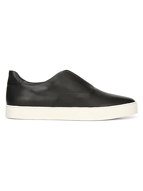 vince slip on sneakers black