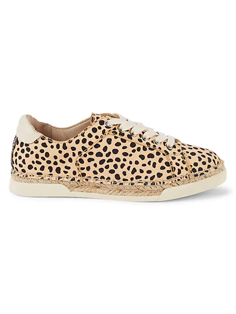 leopard espadrille sneakers