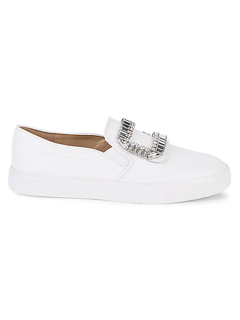 karl lagerfeld embellished sneakers