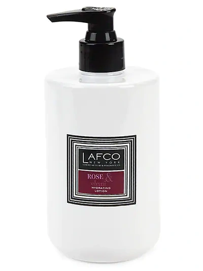 Shop Lafco Rose & Elemi Hydrating Body Lotion
