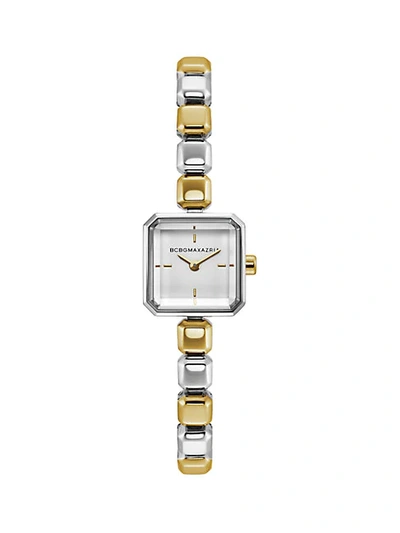 Shop Bcbgmaxazria Classic Two-tone Stainless Steel Bracelet Watch