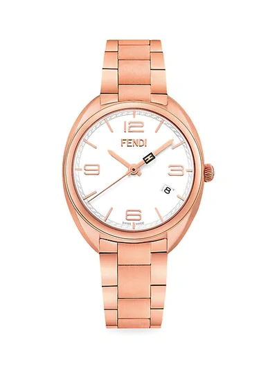 Shop Fendi Momento Stainless Steel Bracelet Watch