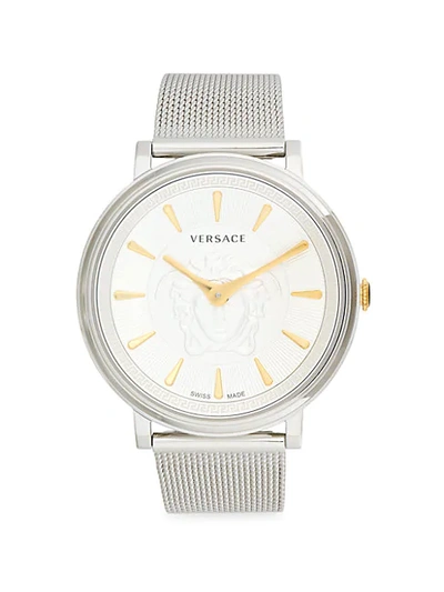 Shop Versace Stainless Steel Bracelet Watch