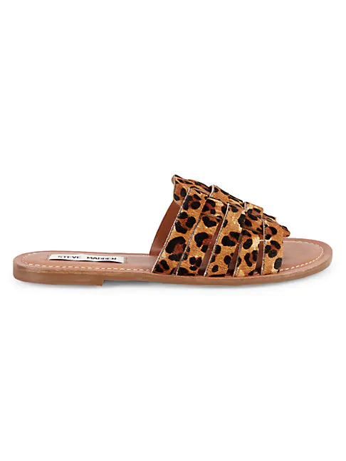 steve madden animal print sandals