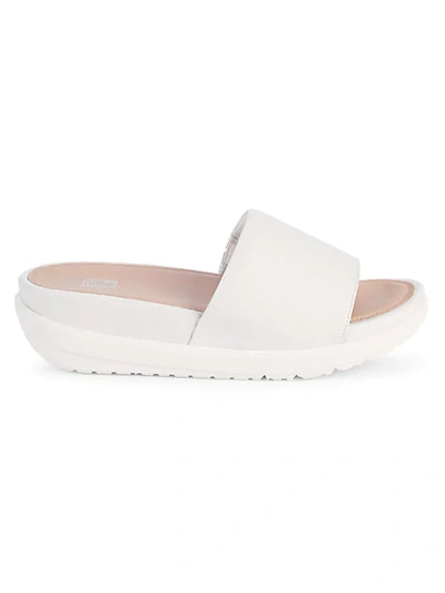 Shop Fitflop Loosh Luxe Slides In Nude