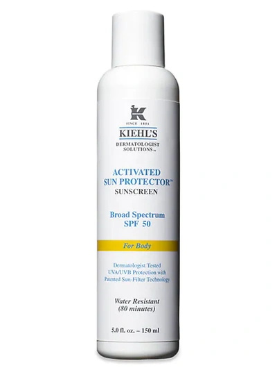 Shop Kiehl's Since 1851 Activated Sun Protector Sunscreen For Body Spf 50