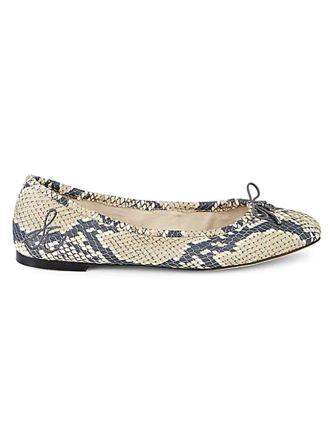 sam edelman white ballet flats