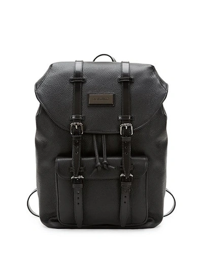 Mario Valentino Backpack - Black - Slogan