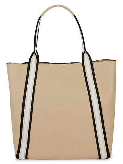 Shop Botkier Trinity Leather Tote In Fawn