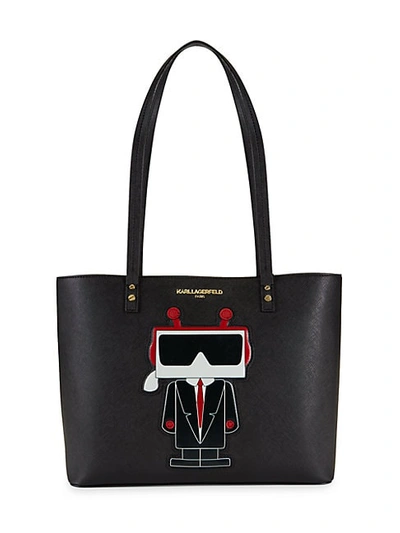 Shop Karl Lagerfeld Maybelle Tote In Black