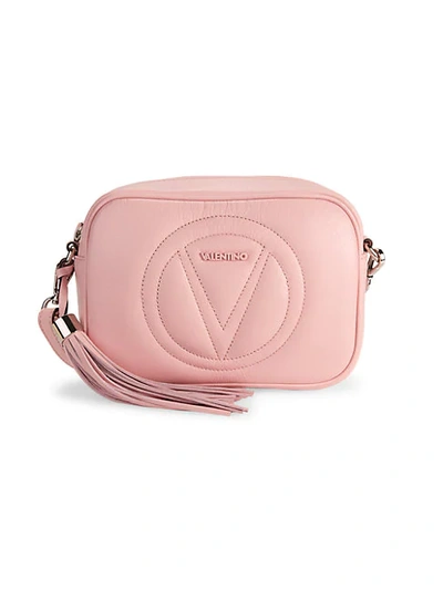 Shop Valentino By Mario Valentino Mia Sauvage Tassel Shoulder Bag In Blossom
