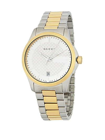 Shop Gucci Stainless Steel Bracelet Watch