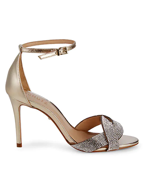 schutz heeled sandals