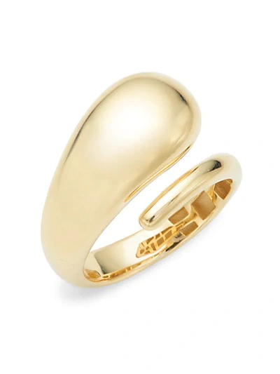 Shop Saks Fifth Avenue 14k Yellow Gold Baypass Ring