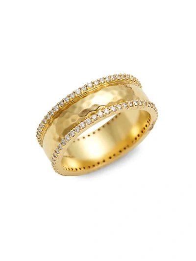Shop Legend Amrapali Chandni 18k Yellow Gold & Diamond Ring