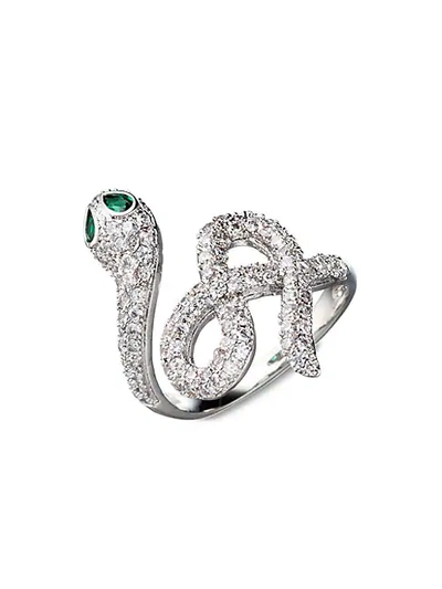 Shop Eye Candy La Luxe Crystal Snake Ring