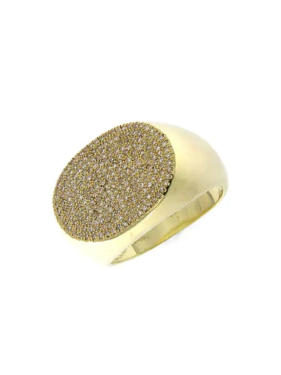 Shop Meira T 14k Yellow Gold & Diamond Ring