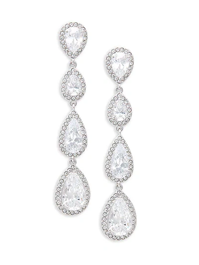 Shop Adriana Orsini Crystal Teardrop Earrings