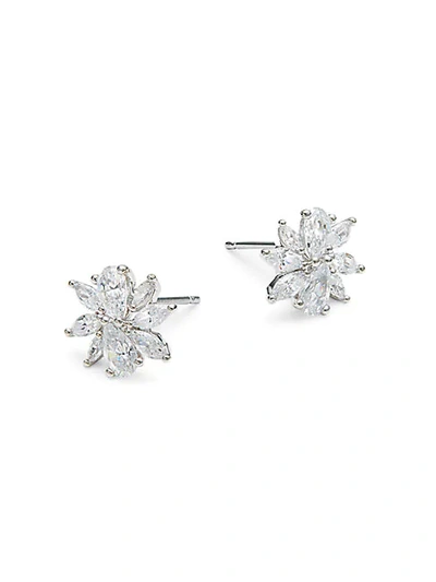 Shop Adriana Orsini Crystal-embellished Stud Earrings