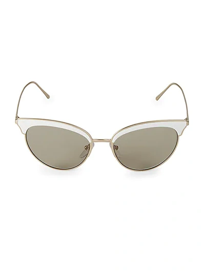 Shop Prada 54mm Retro Cat Eye Sunglasses