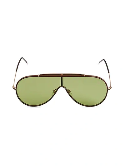 Shop Tom Ford 137mm Shield Sunglasses In Black