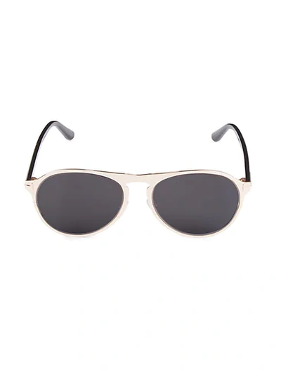 Shop Tom Ford 56mm Round Sunglasses In Black